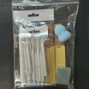 25Pcs Smudge Stick Erasable Art Sharpen Blending Sketch Tools Pastel Pencil Set