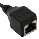 3.5mm Male Jack TRS Audio Cable To RJ45 Socket Ethernet Adapter Wire 1X