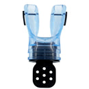 Professional Scuba Diving Standard Bite Mouthpiece Holder Regulator Sky Blue