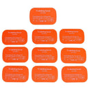 10pcs/Set Abdomen Muscle Gel Pad Stickers Fitness Training Body Massager