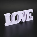 3pcs LIVE LOVE LAUGH Wooden Letters for Wedding Decoration (White)