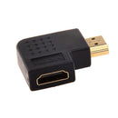 HDMI Male To HDMI Female Right Angle Port Adapter