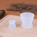 4Pcs/set Dental flexible silicone mixing cup dental silicone rubbermixingbowl M&