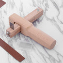 Belt Cutter Leather Craft Strap Maker Cutting Tool Adjustable Cutting Ruler