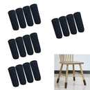 16Pcs Black fit Girth 9-18cm  Caps /Knitted Chair Leg Socks