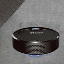 Robot Cleaner USB Rechargeable 1600Pa for Hardwood/Tile Floor/Carpet Black