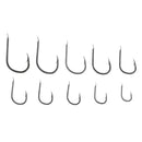 500Pcs Bass Carp Fishing Hooks Fishhook Bait Holder Kit Saltwater Freshwater