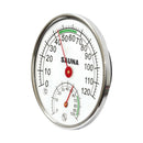 Thermometer Hygrometer Stainless Steel for Sauna Room Temperature Humidity Meter