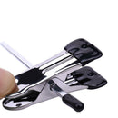 10pcs Stainless Steel Trousers Rack Clip Anti-Slip Clothespin Pants Clamp