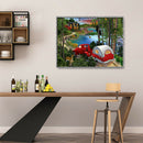 Hut 5D Full Round Diamond Painting DIY Cross Stitch Embroidery (LD344)