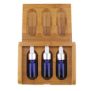 2x Wooden Essential Oil Storage Box Container for