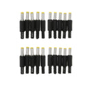 20Pcs 2.5mm x 5.5mm DC Power Male Jack Plug Adapter Connectors Repalce