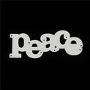 Greeting Words peace Metal Cutting Dies For DIY Scrapbooking Card Craft Decor LJ
