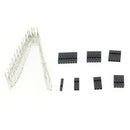 310Pcs 2.54mm Pitch Connector Adaptor Assortment Kit (1 2 3 4 5 6 8 Pins)
