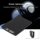 mSATA SSD to 2.5" SATA Hard Disk 7mm HDD Enclosure Case Converter Adapter