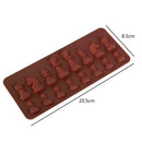 1pcs  DIY Chess Shape Silicone Cake Mold Fondant Jelly Candy Chocolate Mold