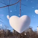 2x Heart Shape Snow Ball Maker Kids Children Outdoor Snowball Sand Mold Toys
