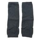 Dark Gray HalfÂ finger Elastic Winter Thick Arm Warmers Gloves for Ladies