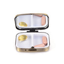 1X Metal Pill Box Medicine Organizer Container Jewellery Case Storage Holder Z