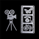 Multi-use Camera Film Series Metals Cutting Dies Stencils for Decorative Card FT