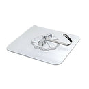 8PCS Adhesive Wall Hooks Heavy Duty Stick On Strong Waterproof Ceiling  FIF