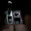 Stainless Steel Interior Refit Multimedia Buttons Cover Car Accessories For BMW