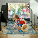 Warm Painting Background Cloth Tablecloth Photo Porps Valentine Home Decor A