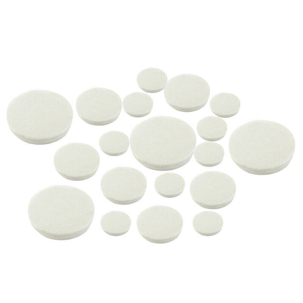 17pcs Clarinet Leather Pads Replacement for Exquisite Wind Instrument