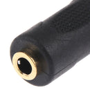 3.5MM Male To Female L Shape Adapter Audio Microphone Jack Stereo Plug ConneSEAU