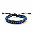 Multilayer Bracelet Men Casual Fashion Braided Leather Bracelets For Women  V3X2