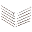 12Pcs Drill Diamond Grinding Head Bur 2.3mm Jade Stone Carve Polish Engrave T ME