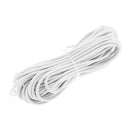 3mm Elastic Round Bungee Rope Shock Cord Tie Down Boats Trailers 10m White