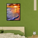 Evening Beach Full Drill Diamond Painting Rhinestone Cross Stitch Mosaic