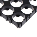 5Pcs 4X5 Black Cell 18650 Plastic Spacer Frame Radiating Holder Bracket Shel Hn