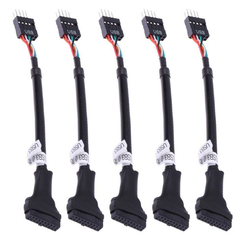20/19 Pin USB3.0 Female to 9 Pin USB2.0 Male Motherboard Cable