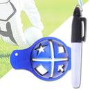 Sports Golf Ball Liner Line Drawing Maker Marking Alignment Tool with Pen