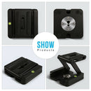 Multi-angle folding Z Flex Tilt Head Quick Release Plate&Ball Head Spirit Camera
