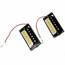 1set of 2 Zebra Faced Humbucker Double Coil Pickups Electric Guitar K8O1