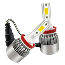 Auto Car COB LED Fog Headlight Bulbs  Hi/Lo Beam Lamps H11