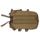 male Retro Leisure tourism canvas backpack Khaki