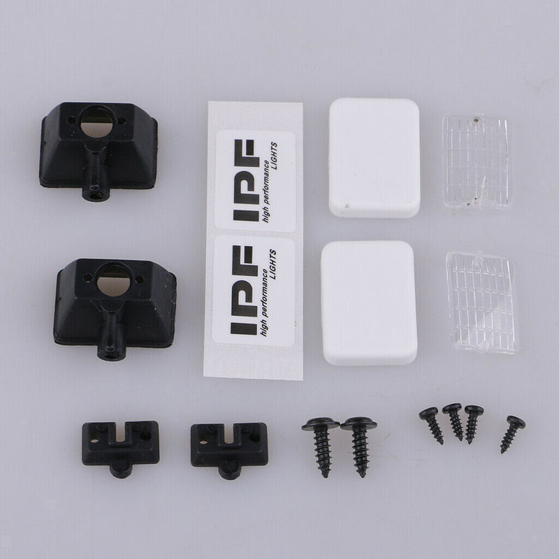 1/10 Scale RC Climbing Truck Spotlights 2 LED Lamps for Traxxas HSP HPI D90