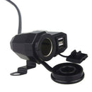 12V Car Cigarette Lighter Socket Splitter Dual USB Charger Power Adapter two Way