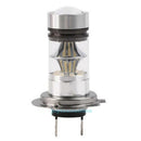 2X H7 100W White CREE LED Fog DRL Driving Car Head Light Lamp Bulbs Super Bright