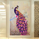 Peacock 5D Diamond Painting Embroidery DIY Cross Stitch Craft Home Decor