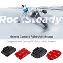 For GoPro HERO2x Helmet Adhesive Mounts Action Camera Curved Flat Holder Pads