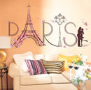 Home Decor Rooms Removable Paris Eiffel Tower Art Decals Wall Stickers DIY Gifts