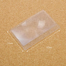 10x Magnifier Credit Card Fresnel Lens Magnifying Sheet Survival Fire LightingFT