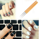 3 Pcs Nail Art Design DIY Drawing Painting Striping UV Gel Pen Brush Tool