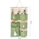 Decorative Home Organizer Wall Door Pouch Holder Closet Hanging Storage Cas