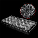 Bakeware Valentine'S Day Heart Shaped Plastic Chocolate Mold,Kitchen Chocol H6J5